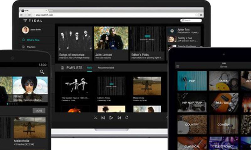 Muziekdienst Tidal met 'hd-audio' gelanceerd in ons land