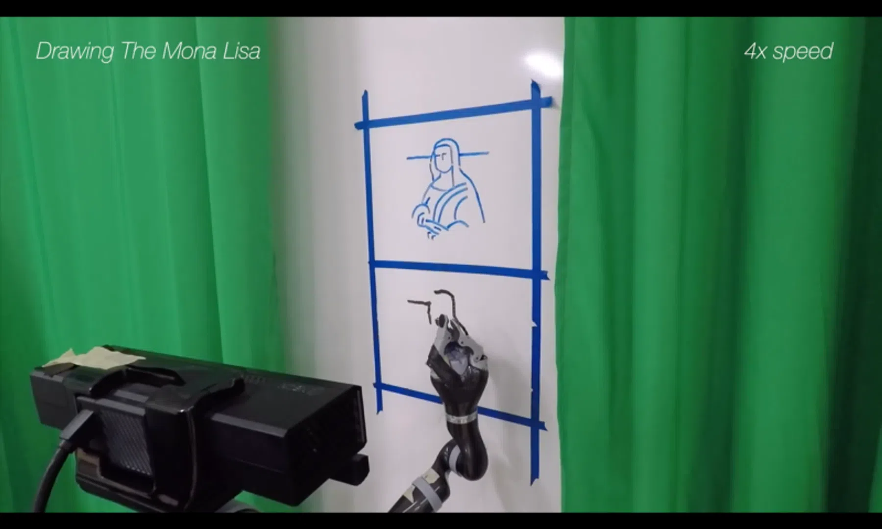 Robot kan schrijven en tekenen als mens door na te apen