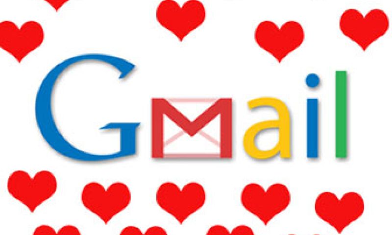 Ongelukkige Gmail-ads bij liefdesverdriet