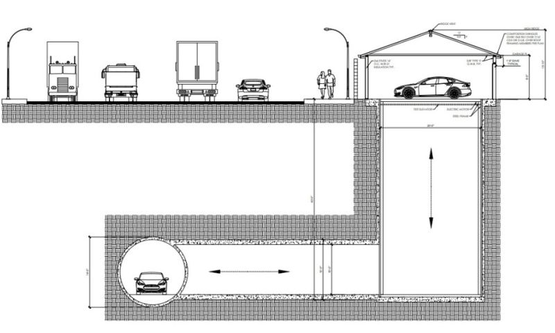 Boring Company krijgt toestemming voor futuristische garage