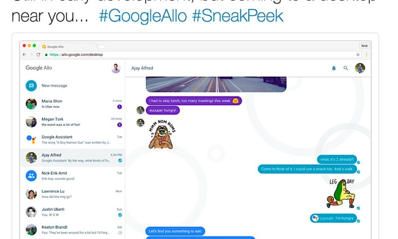 Googles WhatsApp-rivaal krijgt webversie