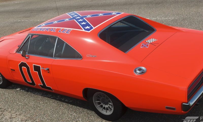 Microsoft schorst Forza-spelers die geconfedereerde vlag op auto's plakken