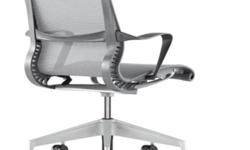 Stoel met ruggengraat