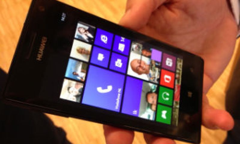 Eerste prepaid Windows Phone in Nederland komt van Huawei