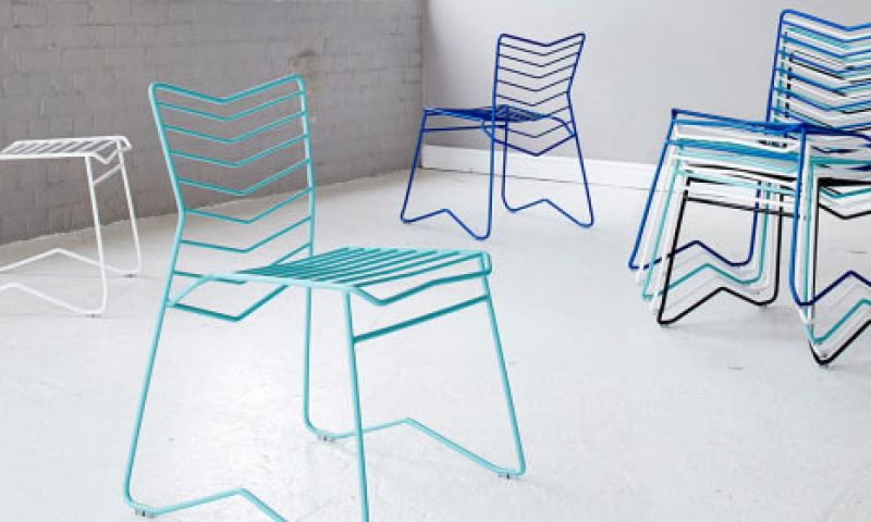 Kijk, stapelstoelen kunnen ook mooi zijn