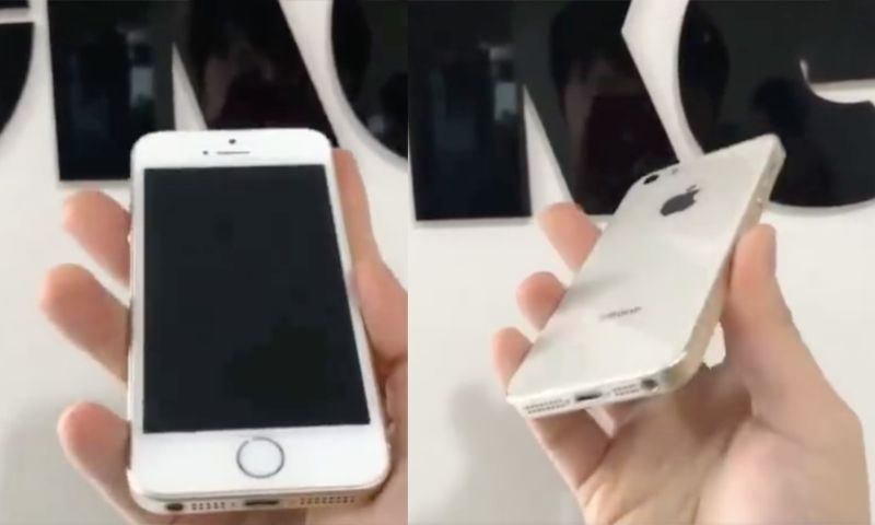 'Gelekte foto's tonen nieuwe iPhone SE'