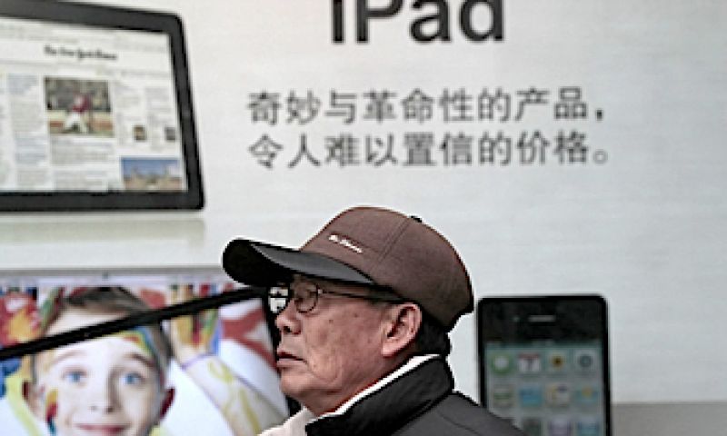 Chinese rechtbank verbiedt verkoop iPad
