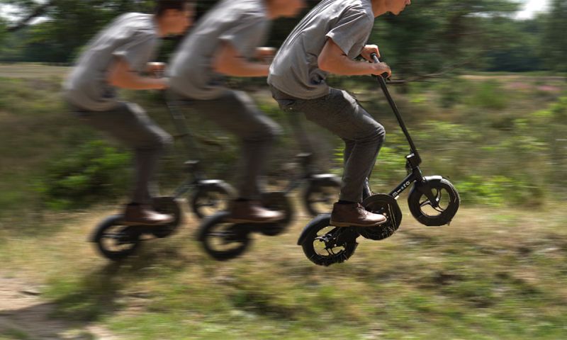 Review: fiets zonder zadel is goed voor je buikspieren