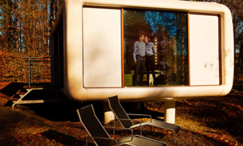 Eindejaarsshelter in Belgische Ardennen