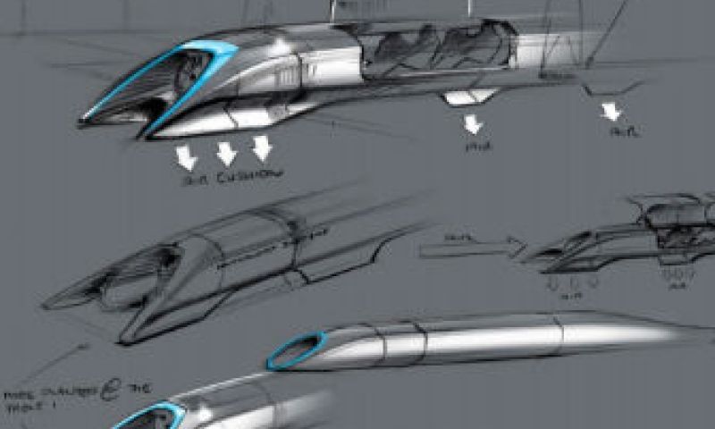 Tesla-oprichter presenteert supersnel transportsysteem 'hyperloop'