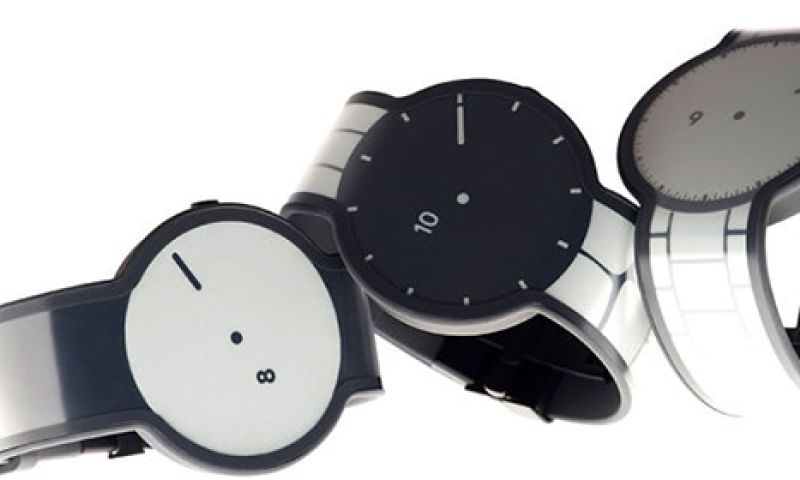 Horloge van e-paper deze maand te koop