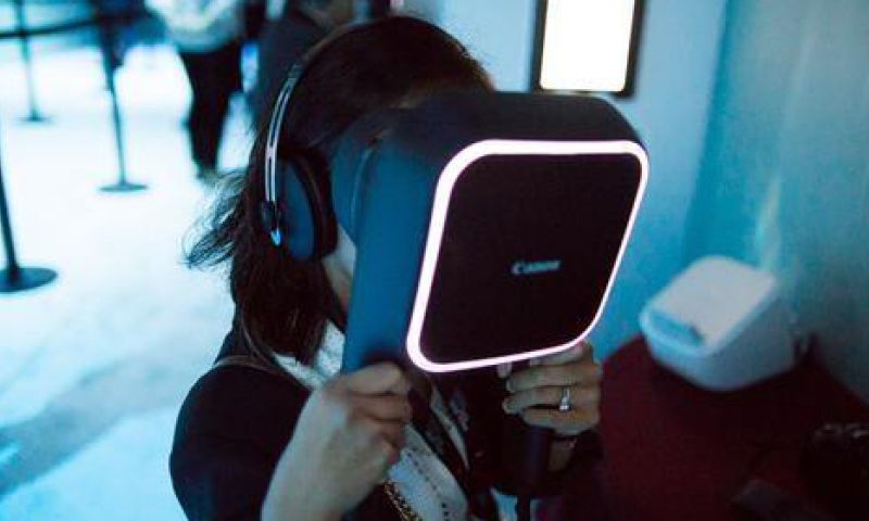 Canon stapt in VR-wereld met verrassingsdemo