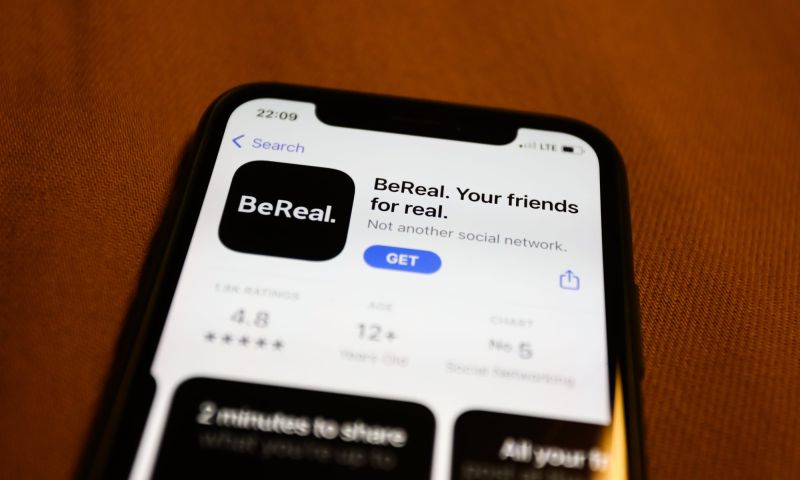 Aantal gebruikers bij Instagram-concurrent BeReal gedecimeerd