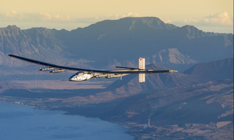 Mijlpaal: eerste transatlantische vlucht volledig op zonne-energie