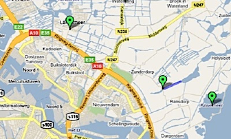 Natuurijs op de kaart