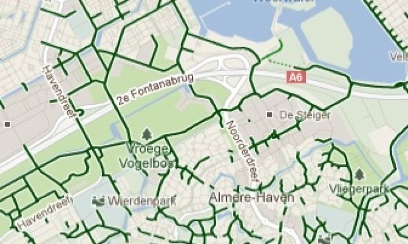 Google Maps geeft nu ook Nederlandse fietsroutes weer