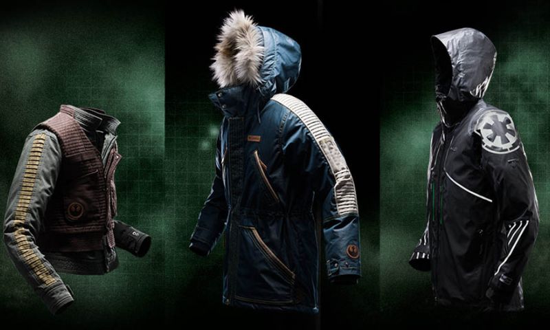 In stijl naar Star Wars met deze Rogue One-jassen