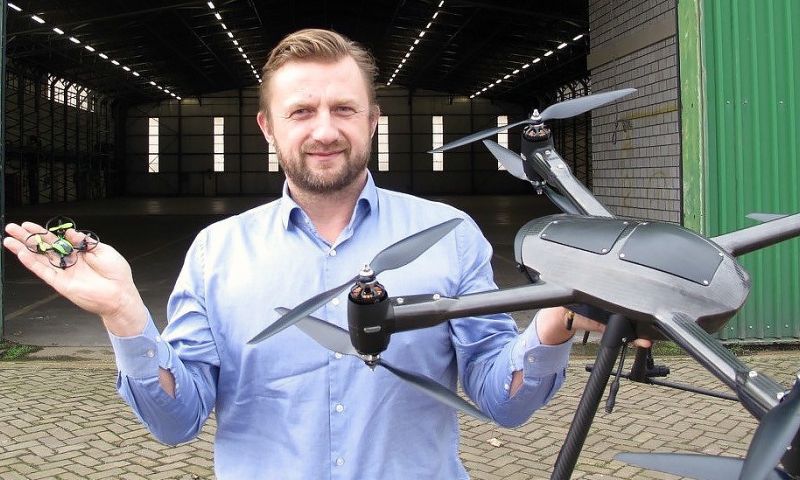 Dronecentrum open bij Katwijk: testen of racen