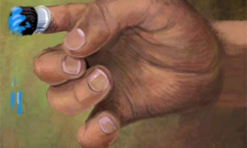 Elke week een schilderij op de iPad