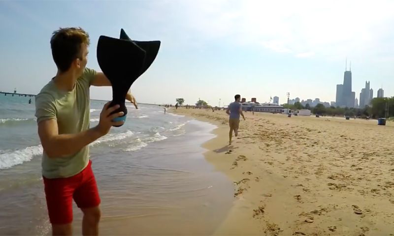 Nederlandse studenten maken dart om met GoPro te gooien