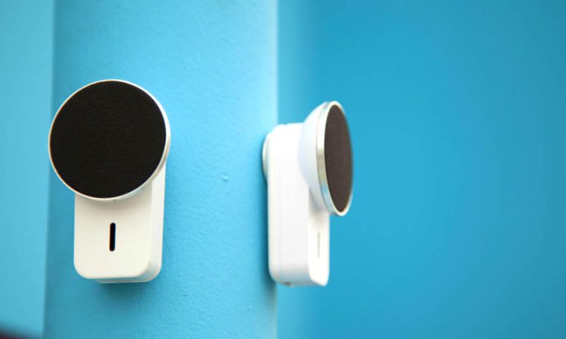 Deze Bluetooth-speakers hang je op met magneten