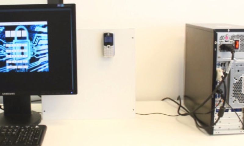 Data van offline pc's te onderscheppen met een 'dumbphone'