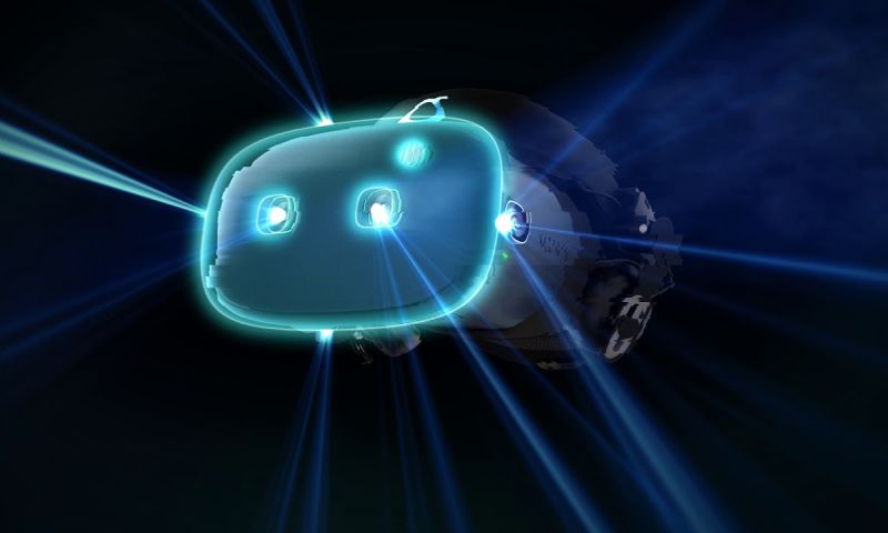 Nieuwe VR-bril HTC Vive trackt waar je naar kijkt