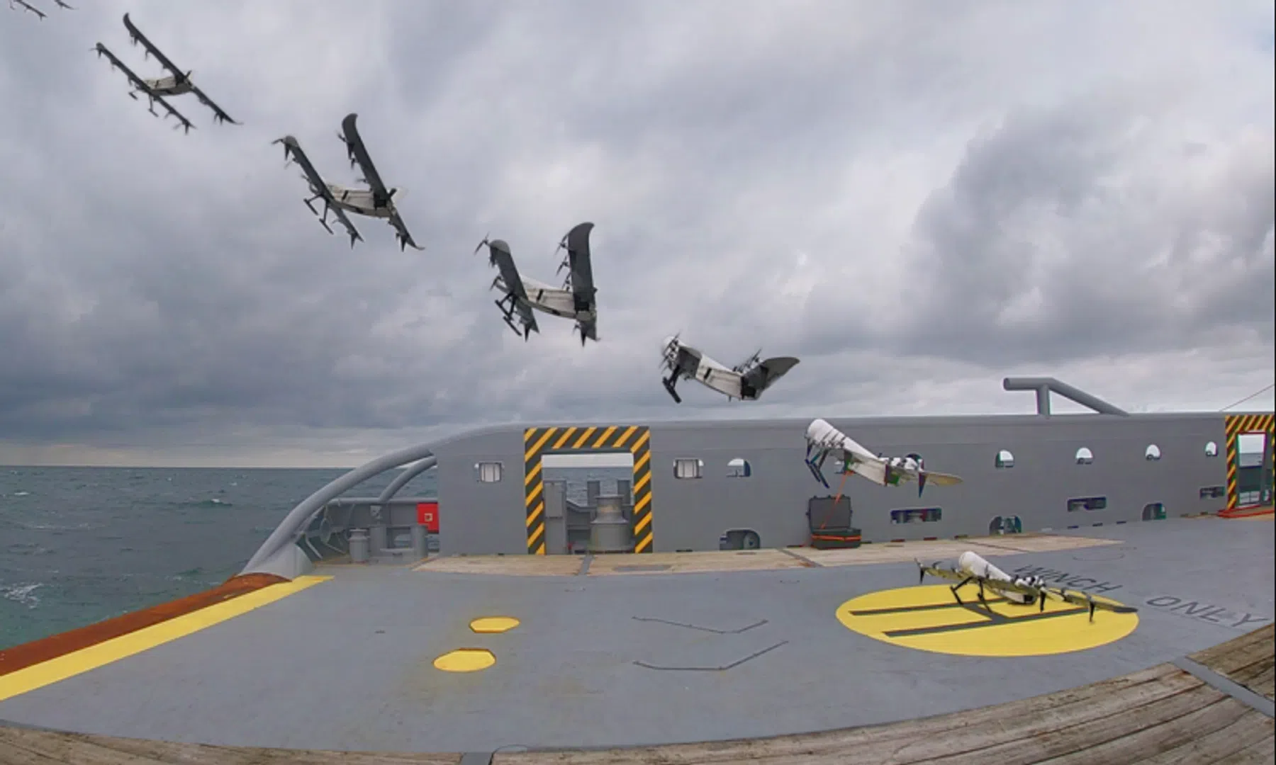 Drone TU Delft vliegt op waterstof en stijgt verticaal op