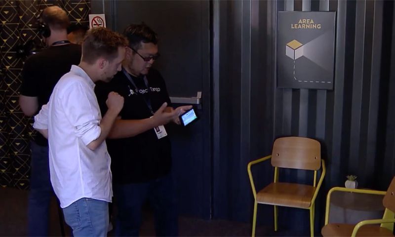 Video: Virtueel meubels proberen met Google's Project Tango