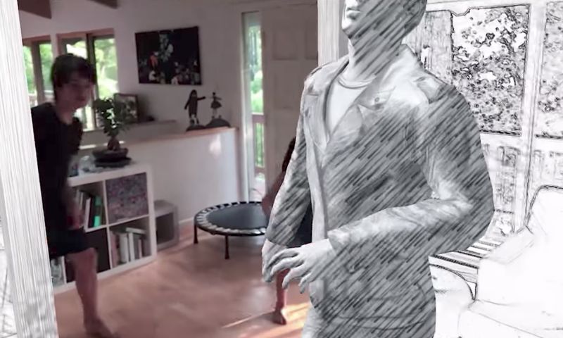Video: A-ha in augmented reality op je iPhone