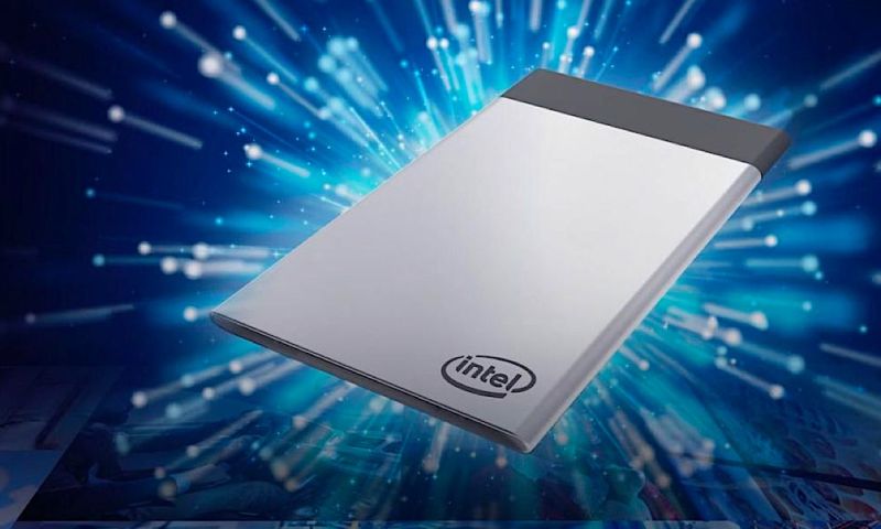 Deze Intel-pc is zo klein als een creditcard