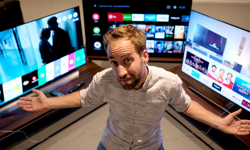 beste televisie smart tv samsung lg sony qled oled android webos tizen