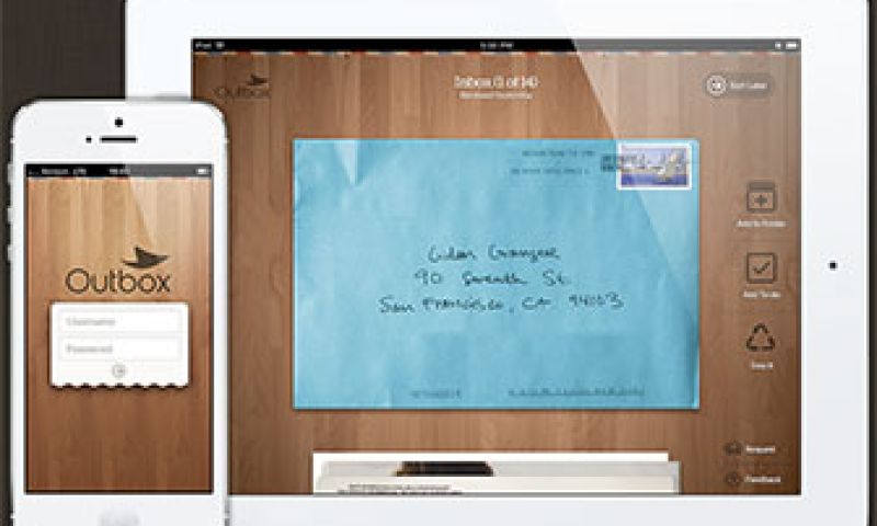 Postbode 2.0 scant je post eigenhandig in en mailt het naar je