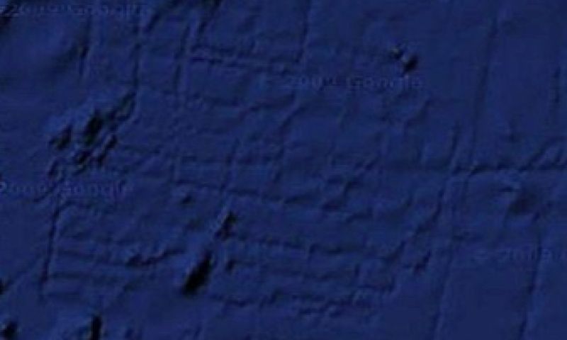 Atlantis gegoogled op de zeebodem