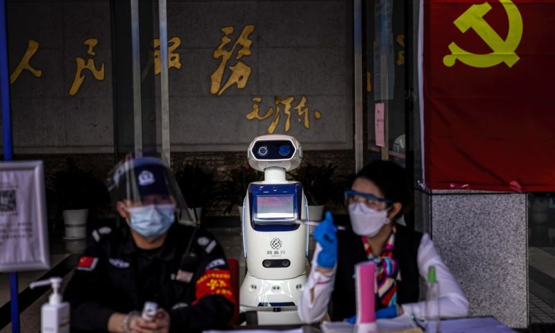 china robotarm corona coronavirus chinese robot covid 19