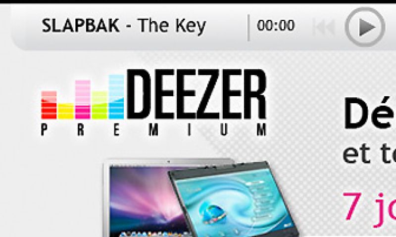 Muziekdienst Deezer van start in Nederland