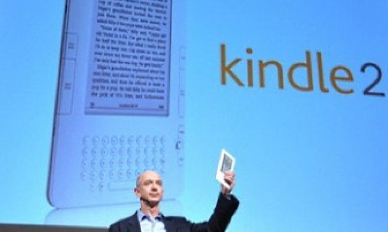 Ebooks passeren papier bij Amazon