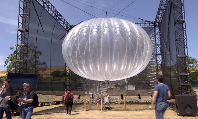 Hoe krijgt Google met deze ballon de hele wereld online?