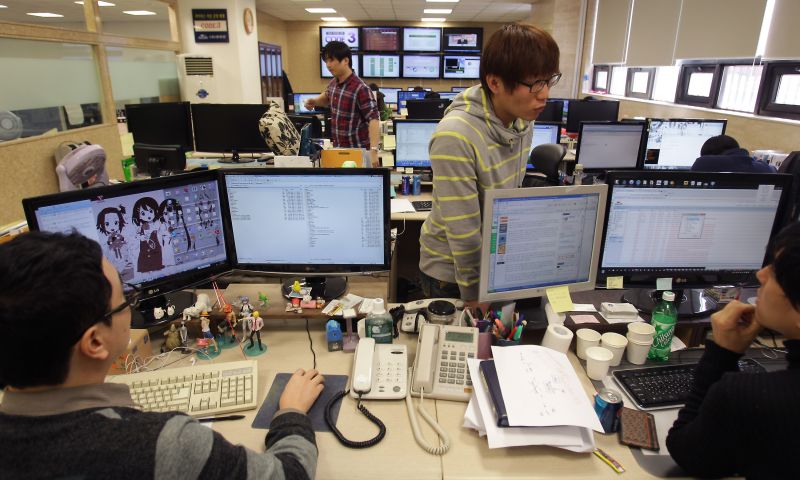 Zuid-Korea: verplicht computers uit op vrijdagavond