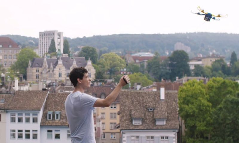 Deze drone moet je uitlaten voor gave selfiefilmpjes