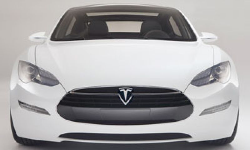 Tesla Model S bijna productieklaar