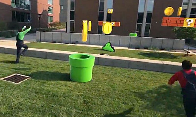Super Mario Bros parkour