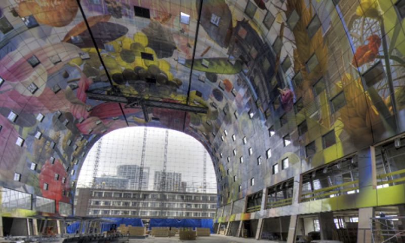 Spectaculair: nieuwe Markthal Rotterdam in 360 graden
