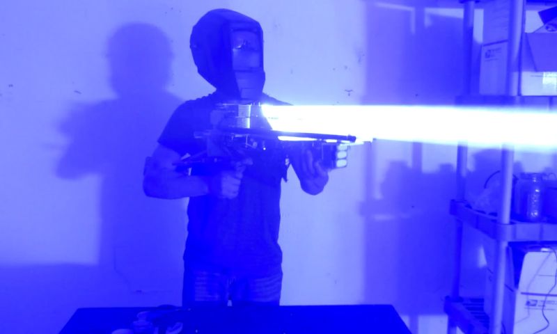 Video van de dag: de sterkste lasergun ooit