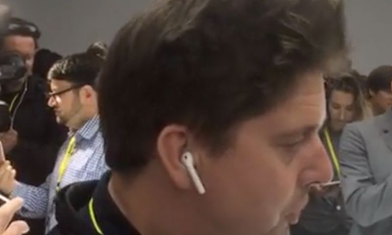 Live-stream na Apple-event: Erwin probeert AirPods