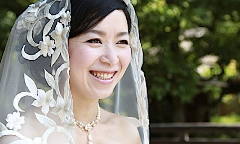 In Japan kan je trouwen in je eentje