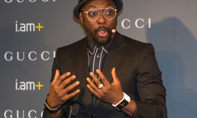 Will.i.am werkt met Gucci aan een fashion-smartband