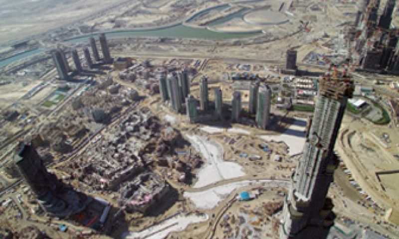 Hoogste gebouw ter wereld blijft dakloos