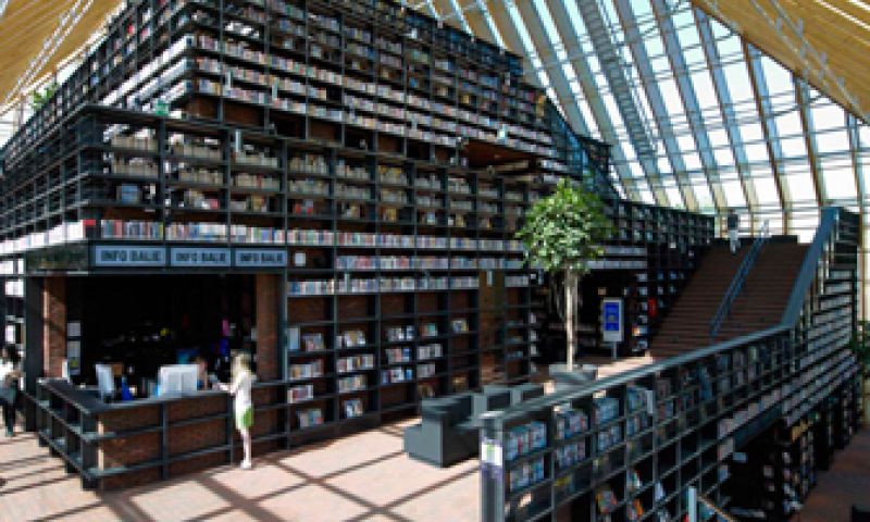 Een boek lenen doe je bij de boekenberg