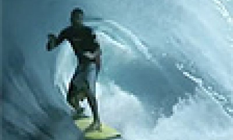 Super Slo-mo surfer